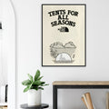 The North Face All Season Vintage Poster