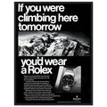 Rolex Explorer Everest Vintage Poster Ad