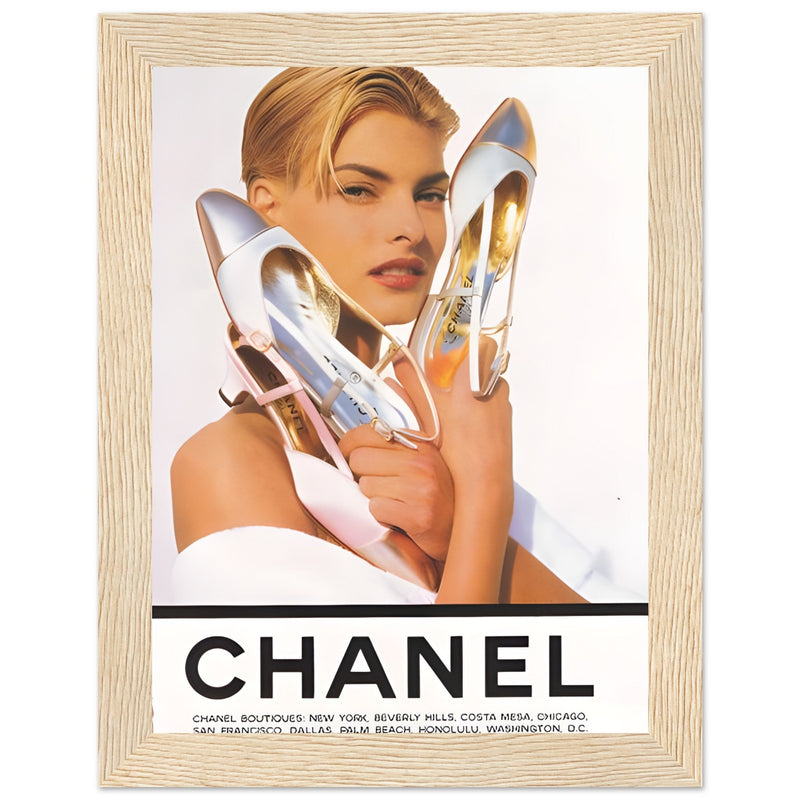 Chanel Vintage Poster Ad