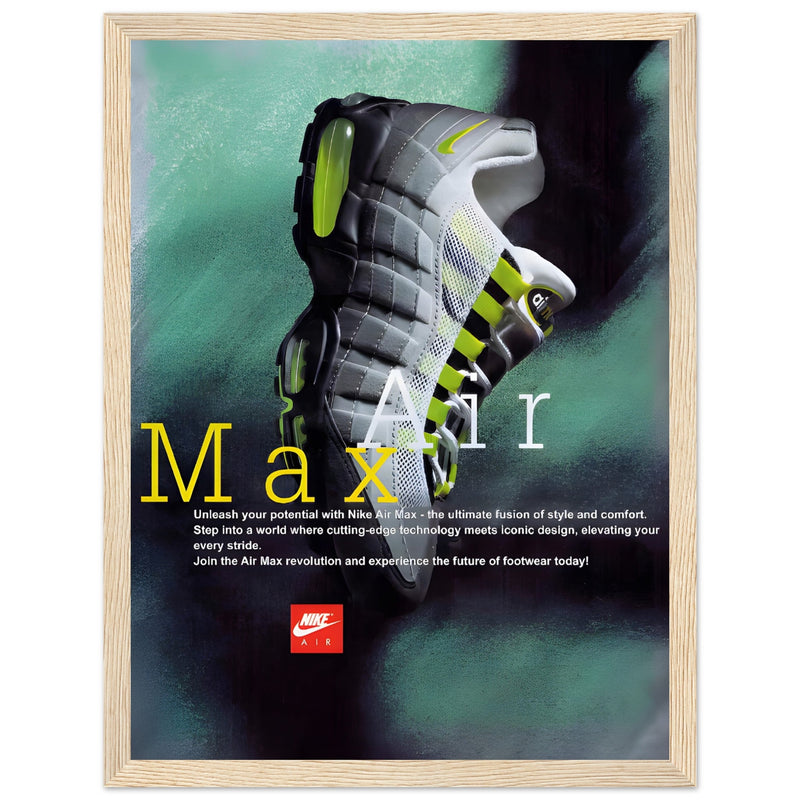Nike Air Max Vintage Poster Ad