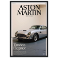 Aston Martin Vintage Poster Ad - DB5 Vantage