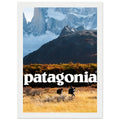 Patagonia Hikers Vintage Poster Ad
