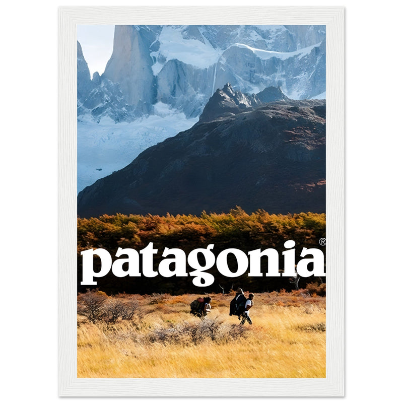 Patagonia Hikers Vintage Poster Ad