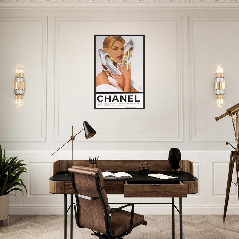 Chanel Vintage Poster Ad