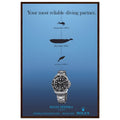 Rolex Deepsea Vintage Poster Ad