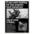Rolex Submariner Vintage Poster Ad