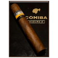 Cohiba Maduro 5 Vintage Cigar Poster