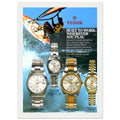 Tudor Vintage Poster Ad