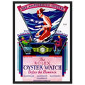 Rolex Amphibious Oyster Vintage Poster