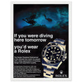 Rolex Oyster Perpetual Vintage Poster - Premium Matte