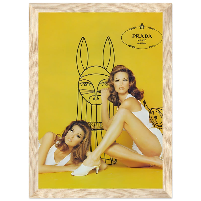 Prada Vintage Poster Ad