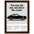 Porsche Vintage Poster - Lost