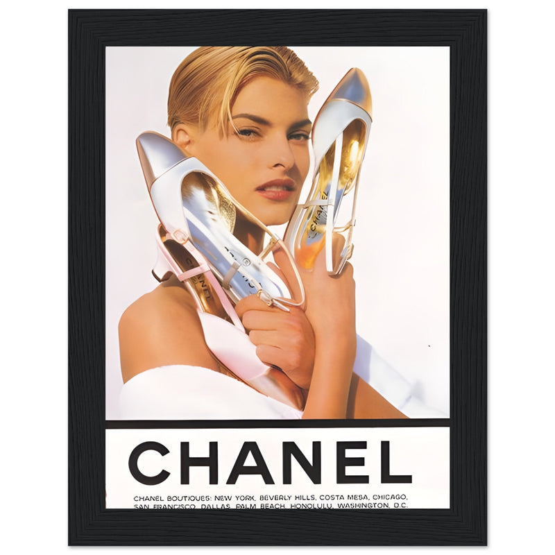 Chanel Vintage Poster Ad