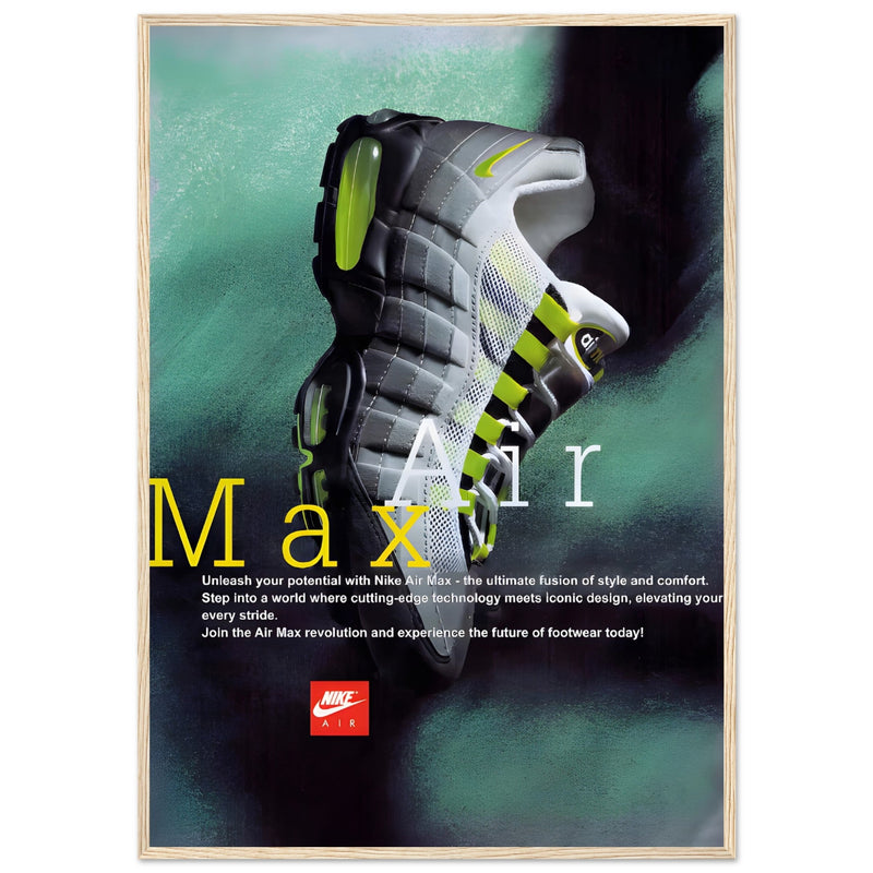 Nike Air Max Vintage Poster Ad