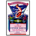 Rolex Amphibious Oyster Vintage Poster