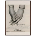 Cartier Love Bangles Vintage Poster