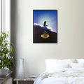 Rolex Skiing Vintage Poster Ad