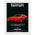 Ferrari Stratton Vintage Poster Ad