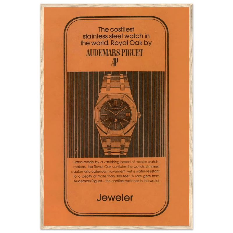 Audemars Piguet Royal Oak Vintage Poster Ad