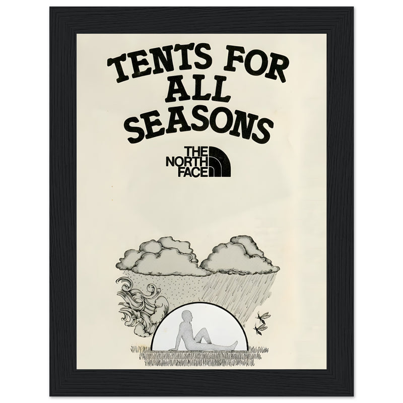 The North Face All Season Vintage Poster