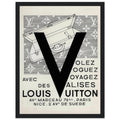 Louis Vuitton Nice, Paris Vintage Poster Ad