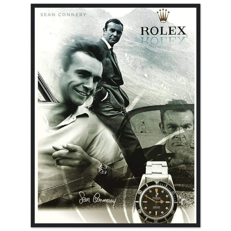 Rolex Sean Connery Vintage Rolex Poster Ad