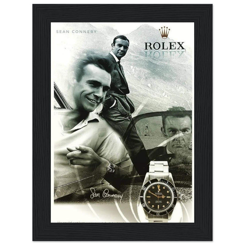 Rolex Sean Connery Vintage Rolex Poster Ad