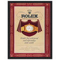 Rolex Oyster-Perpetual Vintage Poster Ad