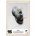 Nike Air Max 95 Vintage Poster Ad
