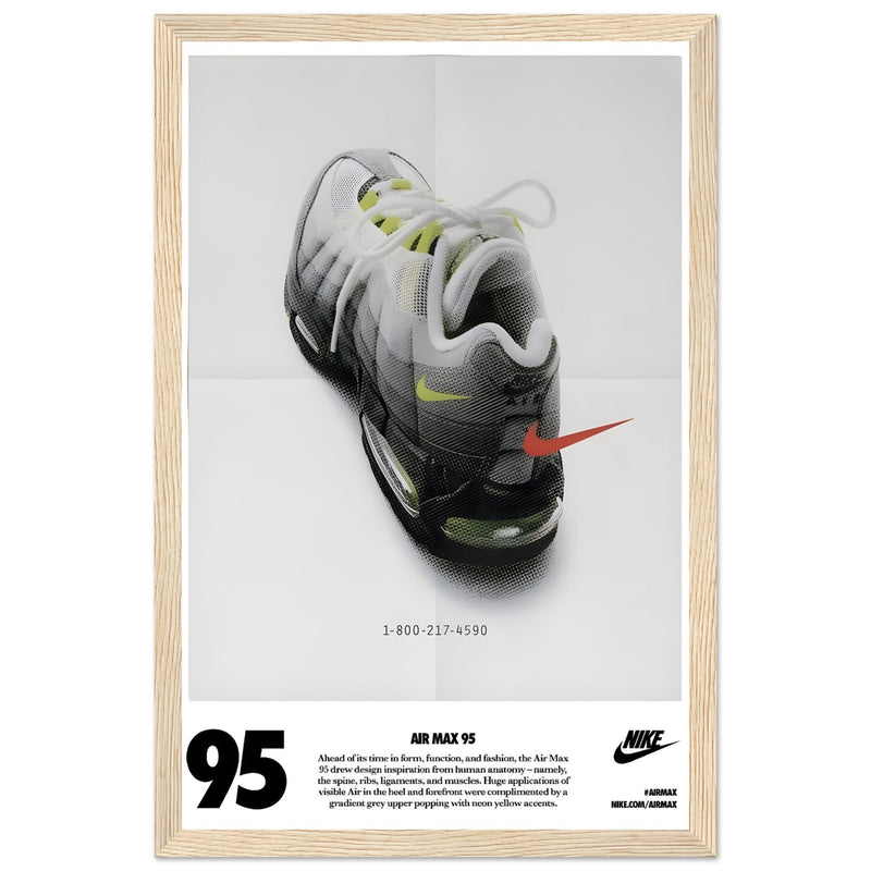Nike Air Max 95 Vintage Poster Ad