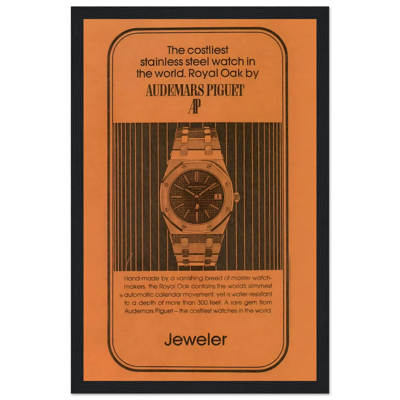Audemars Piguet Royal Oak Vintage Poster Ad