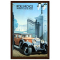 Rolls-Royce Best Car In The World Vintage Poster Ad