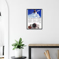 Rolex Alpine Gold Medal Sweep Vintage Poster