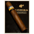 Cohiba Maduro 5 Vintage Cigar Poster