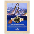 Rolex Submariner Offshore Champions Vintage Poster Ad