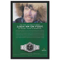 Rolex Explorer Vintage Poster Ad
