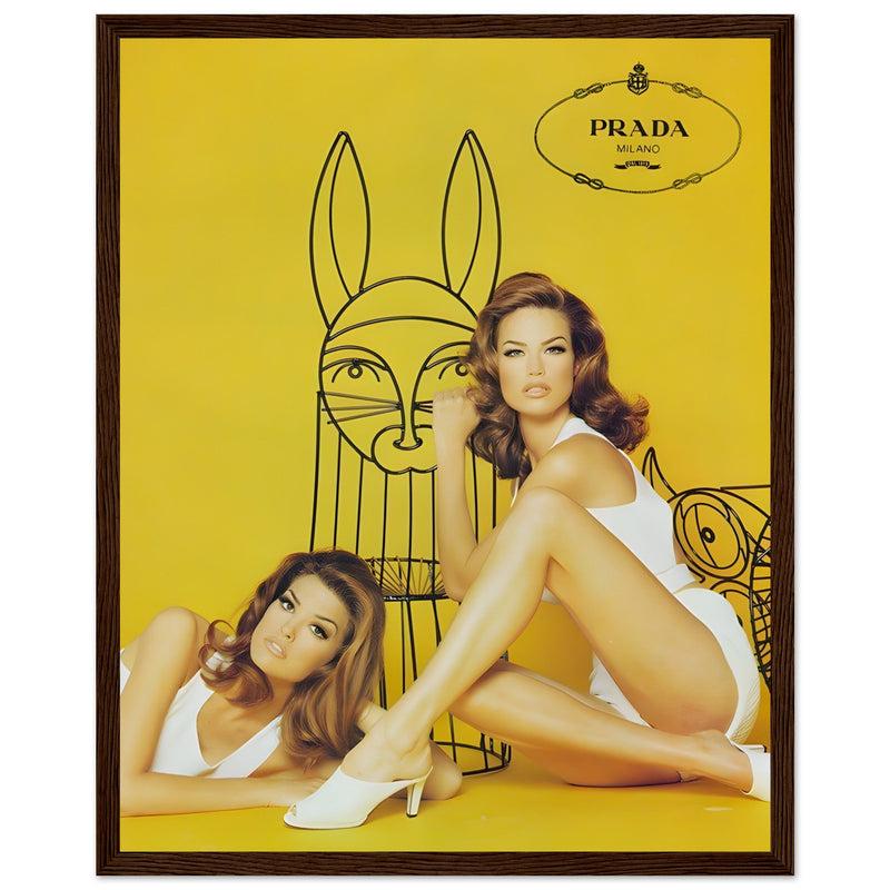 Prada Vintage Poster Ad