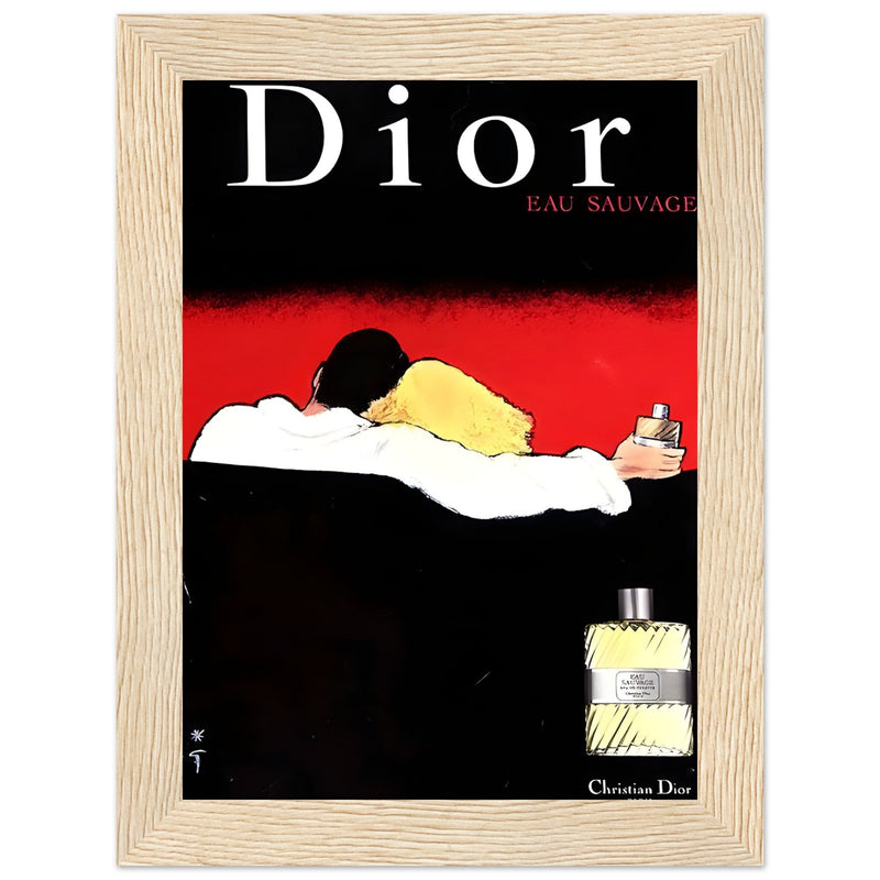 Dior Eau Sauvage Vintage Poster Ad