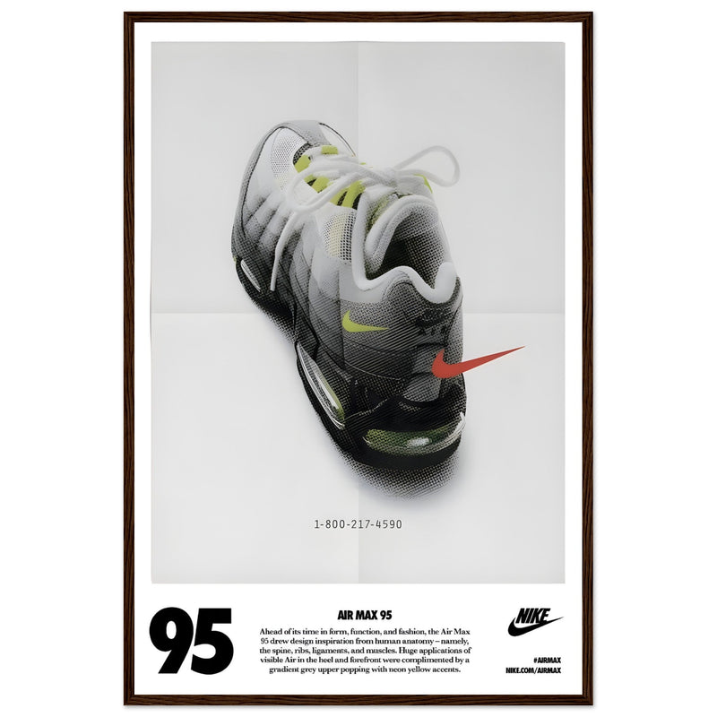 Nike Air Max 95 Vintage Poster Ad