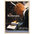 Rothmans Vintage Poster Ad - Rothman Kingsize