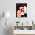 Christian Dior Woman Vintage Poster Ad