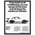 Porsche All New 911 Vintage Poster