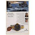 Rolex Yacht Submariner Vintage Poster Ad