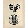 The North Face Sleeping Bags Vintage Poster
