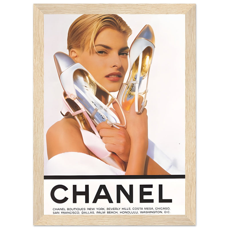 Chanel Vintage Poster Ad