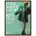 YSL 1971 Vintage Poster
