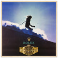 Rolex Skiing Vintage Poster Ad