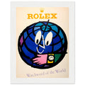Rolex Watchword of the World Vintage Poster Ad