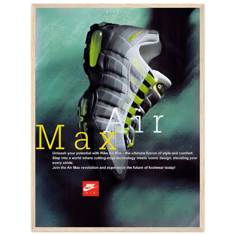 Nike Air Max Vintage Poster Ad