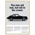 Porsche Vintage Poster - Lost
